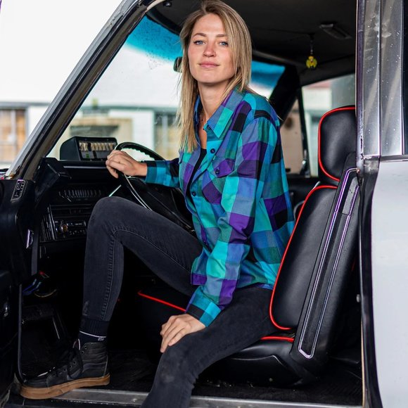 DIXXON Flannel VENKMAN Limited Edition Women' Flannel Shirt XL - Picture 6 of 9